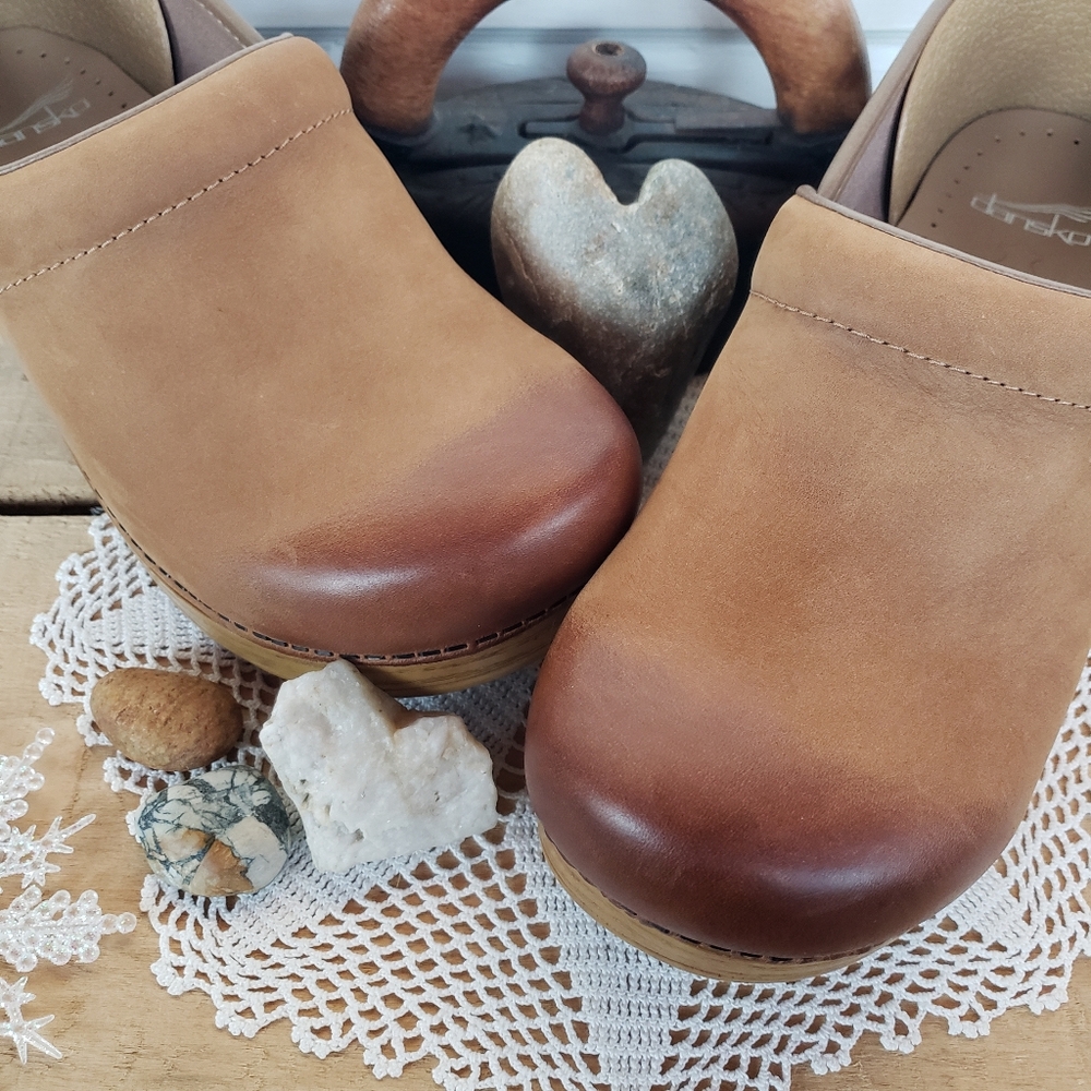 Butterscotch Dansko Clogs - Picture 4 of 11